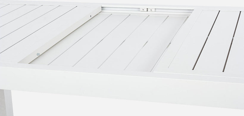 Τραπέζι Hilde ΛΕΥΚΟ ΕΞΩΤΕΡΙΚΟΥ ΧΩΡΟΥ 140-210X77 0662851