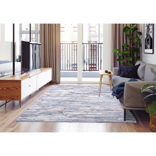 Χαλί Monza 8060/110 εκρού γκρι νερά