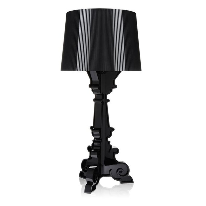 KARTELL ΦΩΤΙΣΤΙΚΟ ΕΠΙΤΡΑΠΕΖΙΟ BOURGIE GLOSSY BLACK 37*37*68/78