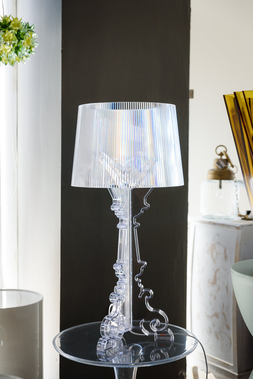 KARTELL ΦΩΤΙΣΤΙΚΟ ΕΠΙΤΡΑΠΕΖΙΟ BOURGIE CRYSTAL 37*37*68/78