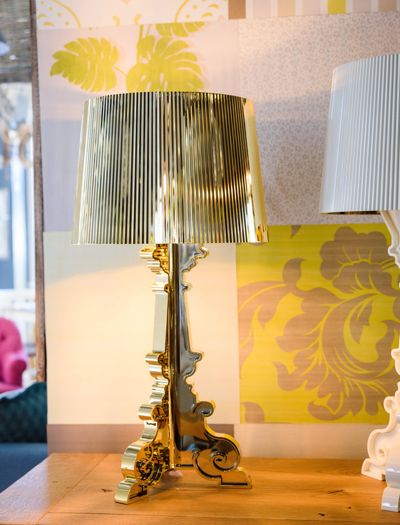 KARTELL ΦΩΤΙΣΤΙΚΟ ΕΠΙΤΡΑΠΕΖΙΟ BOURGIE GOLD ΜΕΤΑΛΛΙΚΟ 37*37*68/78