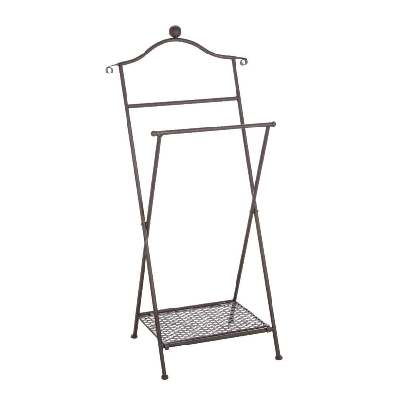 Bizzotto Valet Κρεμάστρα Μεταλλική Μαύρη 46x28x98 Κωδικός: 0722807