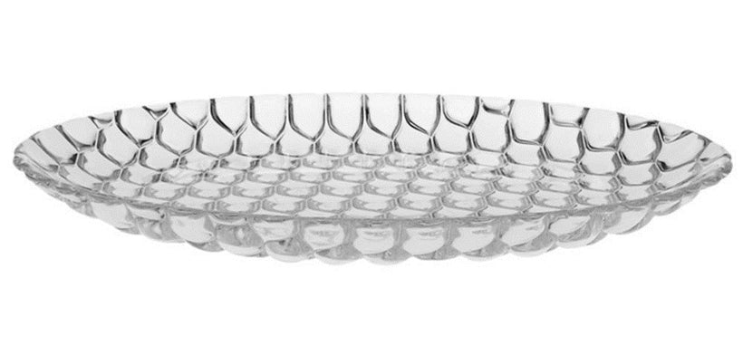 Kartell Πιάτο Jellies Σετ των 4 27x27x3 Διάφανο 1495/B4