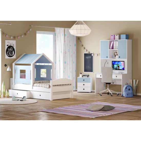 ΠΑΙΔΙΚΟ ΚΡΕΒΑΤΙ LOFT MONO 100X204 Ή 100Χ214