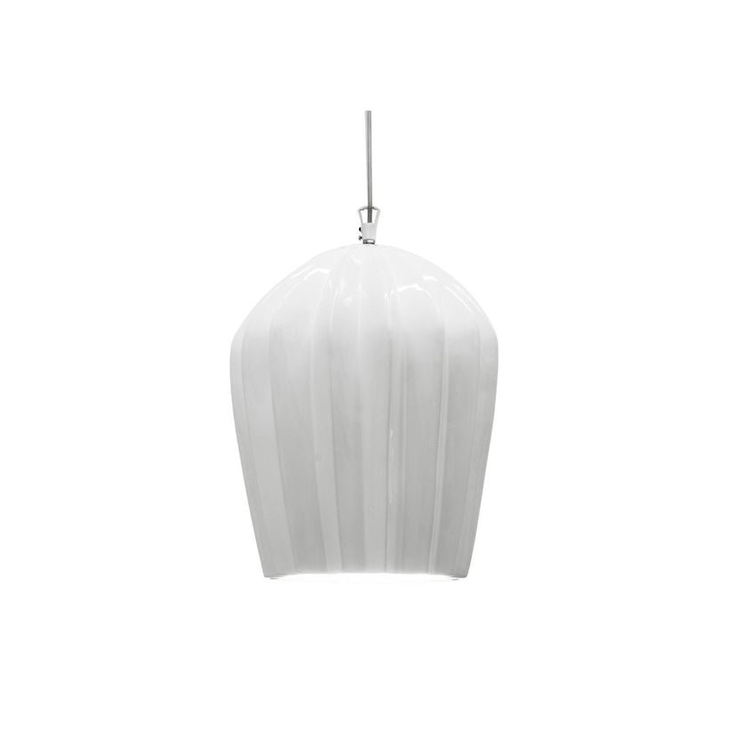 Karman Sahara Φωτιστικό Οροφής Κεραμικό Λευκό Ε27 29x29x35 SE669KB