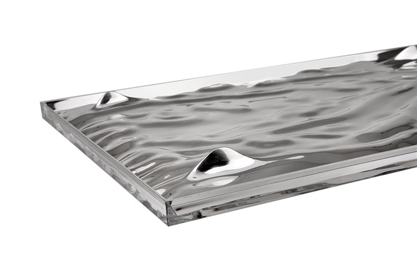 KARTELL ΔΙΣΚΟΣ DUNE CHROME 46*32*2.5 01201/XX