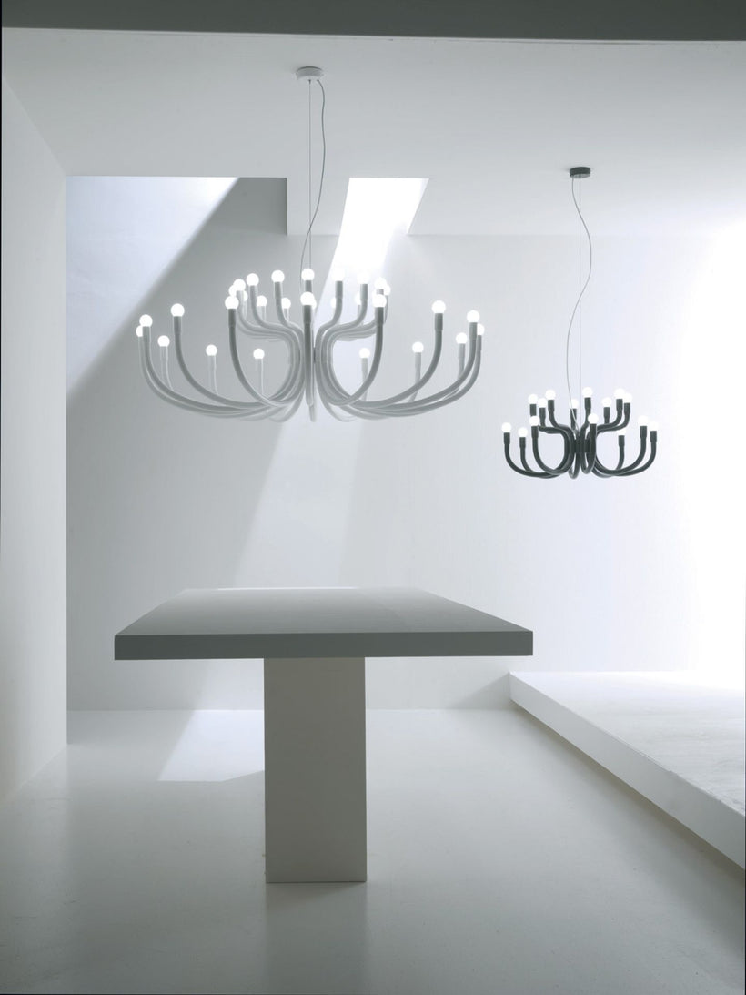 Karman Snoob Πολυέλαιος Μεταλλικός Μαύρος Ε14 SE610N