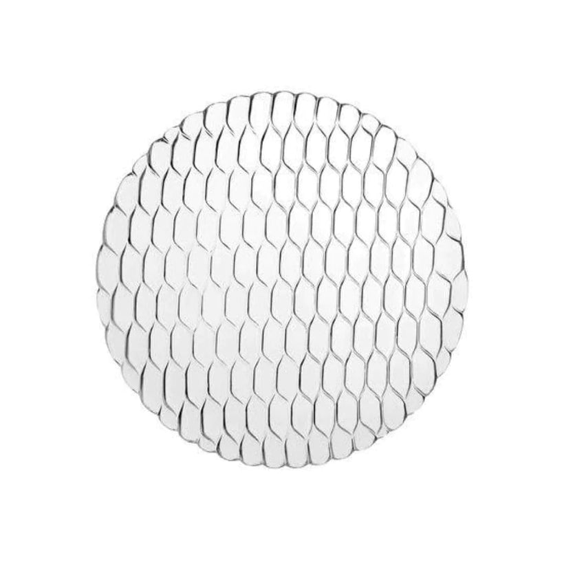 Kartell Πιάτο Jellies Σετ των 4 27x27x3 Διάφανο 1495/B4