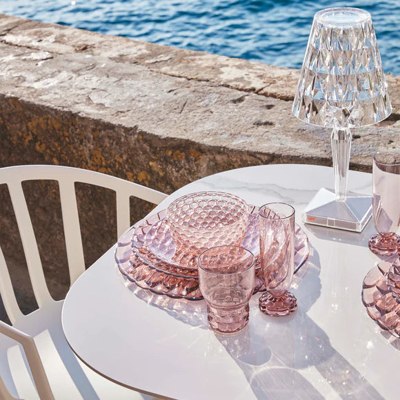 Kartell Ποτήρι Σαμπάνιας Jellies 5.5x5.5x17 Σετ των 4 Διάφανο 1581/B4