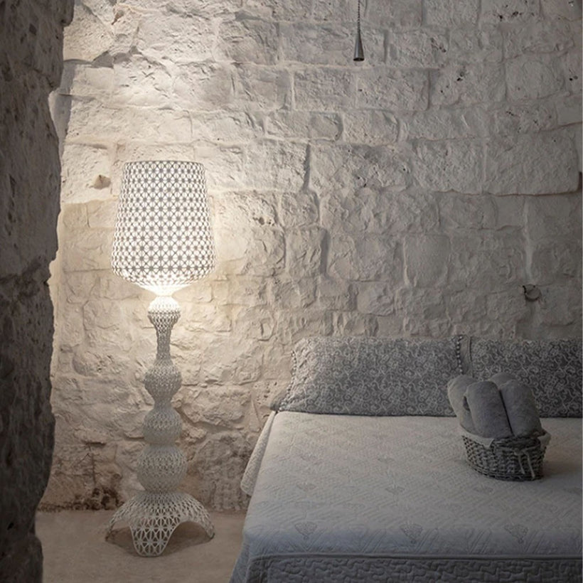 Kartell Kabuki Επιδαπέδιο Φωτιστικό Εξωτερικού Χώρου  50x50x165