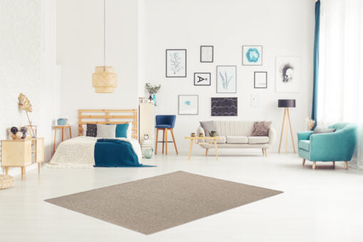 Μοκέτα μπεζ γκρι τόνου Barbados 74