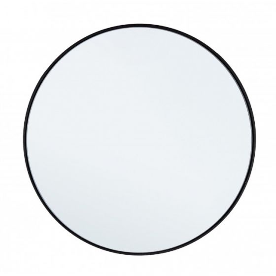 Bizzotto Nucleos Καθρέπτης Τοίχου Μεταλλικός Μαύρος 50x1,5 Κωδικός: 0242701