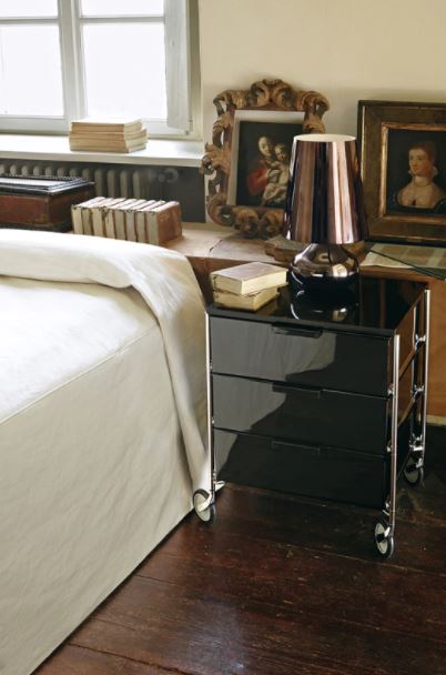 KARTELL ΕΠΙΤΡΑΠΕΖΙΟ ΦΩΤΙΣΤΙΚΟ CINDY 23.6X23.6X42 E27 GUN METAL