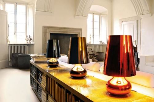 KARTELL ΕΠΙΤΡΑΠΕΖΙΟ ΦΩΤΙΣΤΙΚΟ CINDY 23.6X23.6X42 E27 GUN METAL