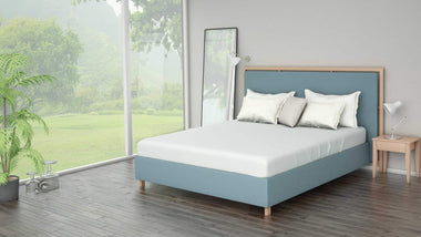 Κρεβάτι με Κεφαλάρι Vigo και Bάση Core Standard DUNLOPILLO