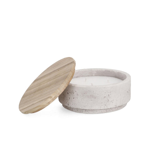 Bizzotto Christina Κερί Λευκό με Καπάκι Ø19x8h 0164795