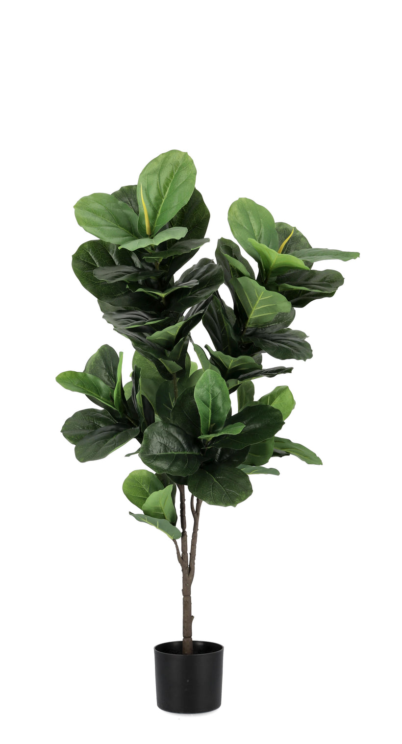 Bizzotto Τεχνητό Φυτό Ficus Lyrata σε Γλάστρα με 72 Φύλλα Ύψος 120cm (55x45x120h) 0172843