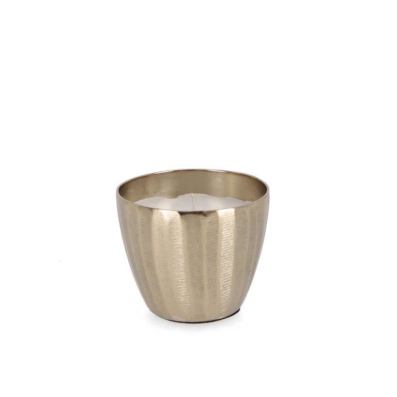 Bizzotto Chisel Κερί Χρυσό Μεταλλικό Ø9,5x8,5h 0184340