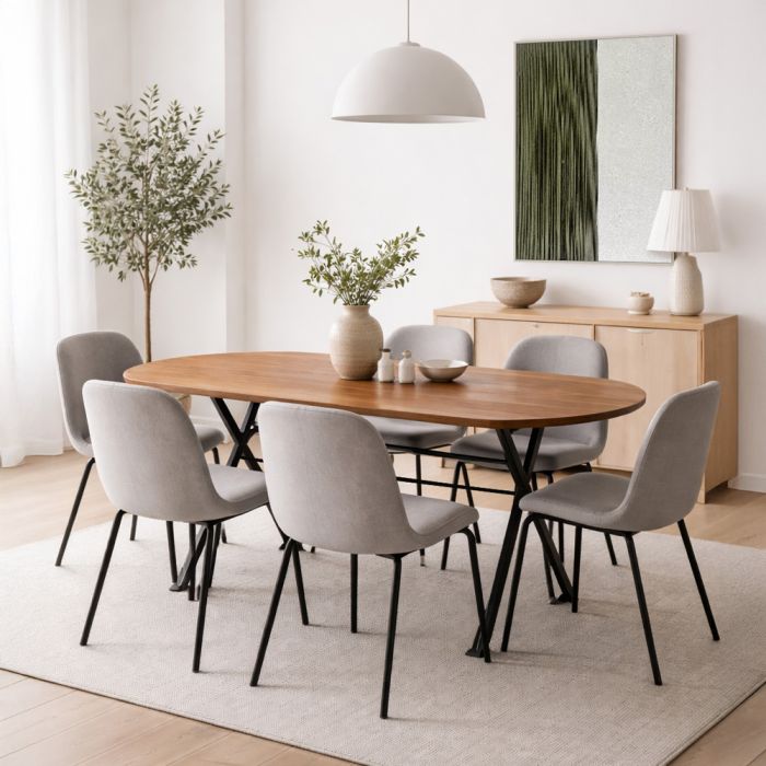 METRON ΤΡΑΠΕΖΙ SONOMA 180x90x76cm SKU 02-0617