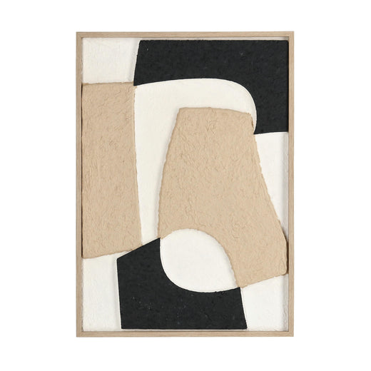 Bizzotto Drew Πίνακας Σε Καμβά Λευκός/Μπεζ/Μαύρος 50x3x70 Εκ. 0245240