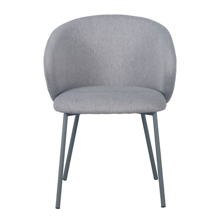KIRA ΚΑΡΕΚΛΑ ΓΚΡΙ ΑΝΟΙΧΤΟ ΓΚΡΙ ΣΚΟΥΡΟ 56x56x74.5cm SKU 03-1057