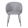 KIRA ΚΑΡΕΚΛΑ ΓΚΡΙ ΑΝΟΙΧΤΟ ΓΚΡΙ ΣΚΟΥΡΟ 56x56x74.5cm SKU 03-1057