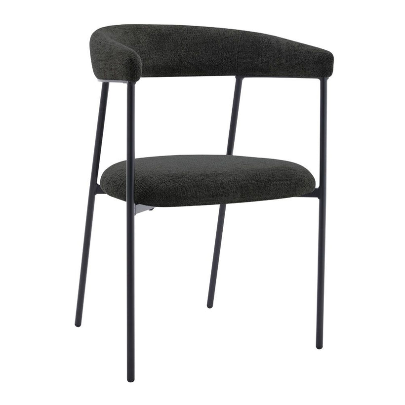ECLIPSE ΚΑΡΕΚΛΑ ΜΑΥΡΟ ΜΑΥΡΟ 52x51x83cm SKU 03-1196