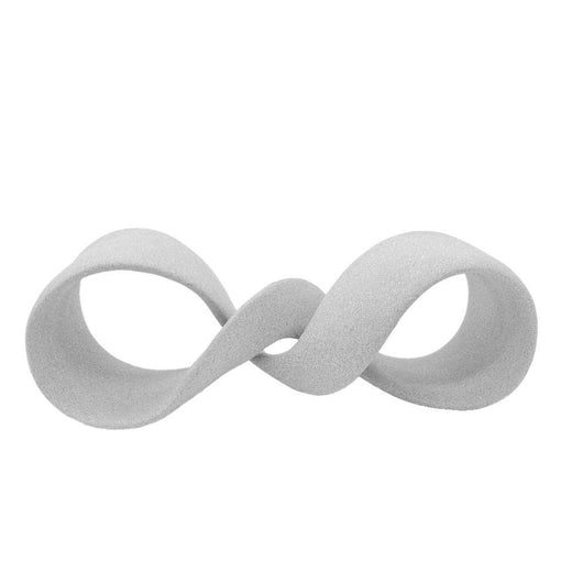 LACING ΔΙΑΚΟΣΜΗΤΙΚΟ ΚΟΜΠΟΣ 37x12x15 POLYRESIN ΛΕΥΚΟ 031106