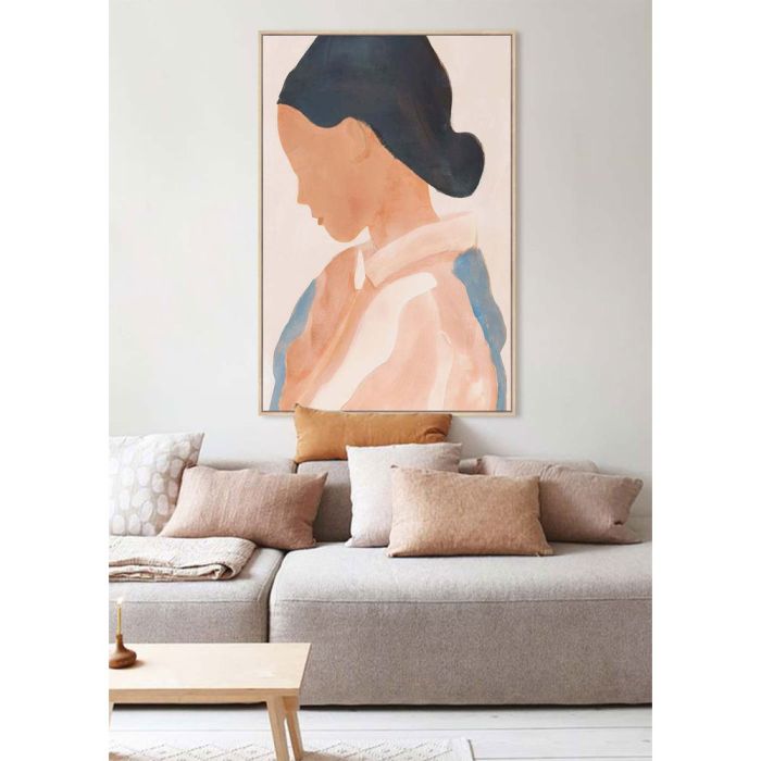 THINKING ΠΙΝΑΚΑΣ ΔΙΑΚΟΣΜΗΣΗΣ 80x120x4cm ΚΑΜΒΑΣ ΠΟΛΥΧΡΩΜΟ MDF ΦΥΣΙΚΟ SKU 031440