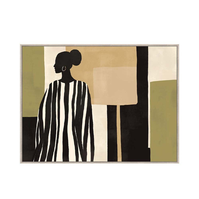 TIERRA ΠΙΝΑΚΑΣ ΔΙΑΚΟΣΜΗΤΙΚΟΣ ΜΕ ΚΟΡΝΙΖΑ 90x120x4cm ΚΑΜΒΑΣ ΠΟΛΥΧΡΩΜΟ ΞΥΛΟ ΦΥΣΙΚΟ SKU 034242