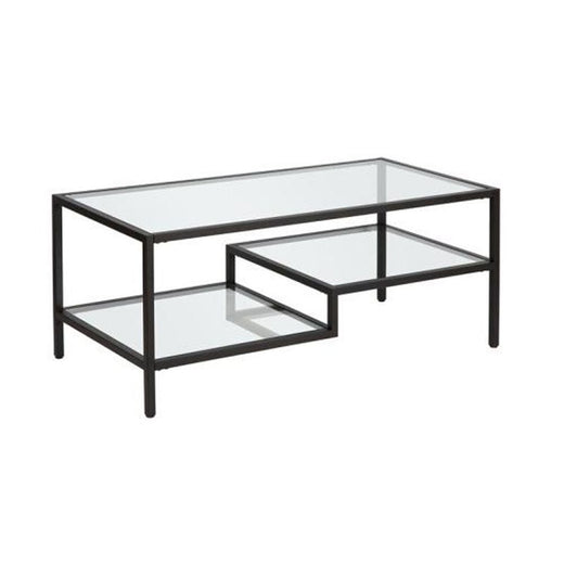 STEP COFFEE TABLE ΜΑΥΡΟ 110x50x42cm SKU 04-0807