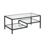 STEP COFFEE TABLE ΜΑΥΡΟ 110x50x42cm SKU 04-0807