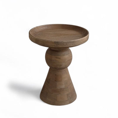 FORMAS SIDE TABLE ΚΑΡΥΔΙ ΑΝΟΙΧΤΟ 38x38x47cm SKU 04-1381