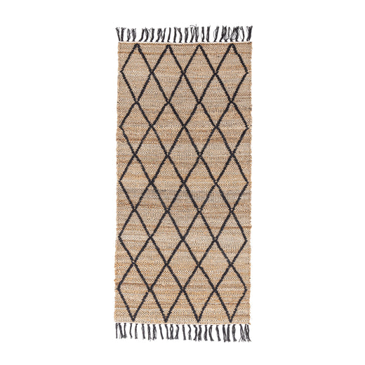 Bizzotto Shaila Χαλί Διάδρομος Natural-Black 0608293 70x140