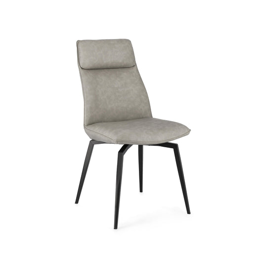 Bizzotto Lawrence Καρέκλα Pu Γκρι Καφέ 48x64x92 Κωδικός: 0731248