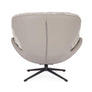 Bizzotto Adinda Πολυθρόνα Περιστρεφόμενη Υφασμάτινη/PU Γκρι 100x101x94 Κωδικός: 0732240