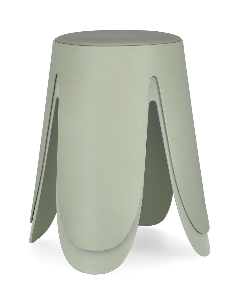 Σκαμπό Σαλονιού από Πολυπροπυλένιο Imogen Tiffany 37x37x47εκ. 0734383