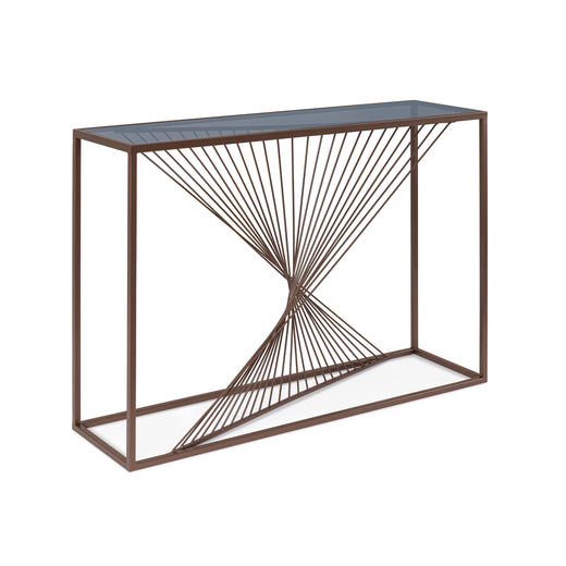 Bizzotto Espiral Κονσόλα Μεταλλική Καφέ 107x30,5x79 Κωδικός: 0747352