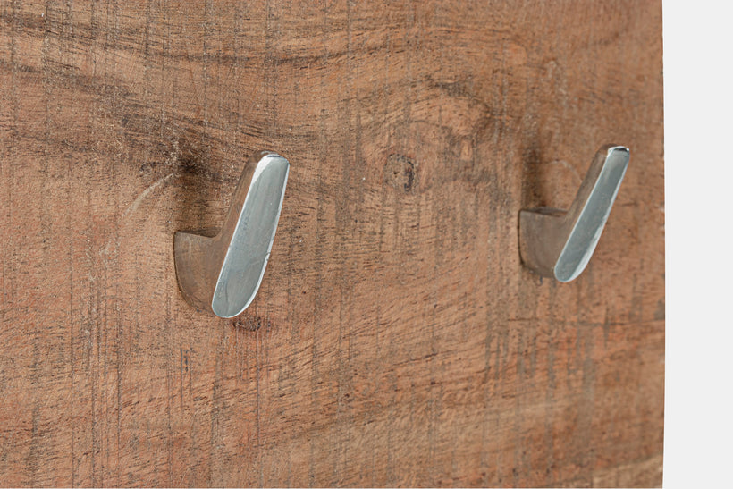 Bizzotto Κρεμάστρα Τοίχου Elmer Ξύλινη 4 θέσεων 45x2,5x20 εκ. 0746754