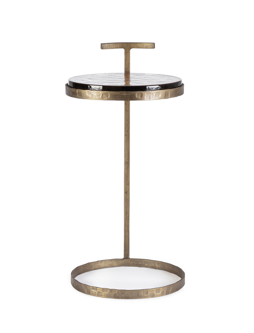 Bizzotto Zayla Βοηθητικό Τραπέζι Μεταλλικό Μπρονζέ Ø31x64 Εκ. Κωδικός: 0746980