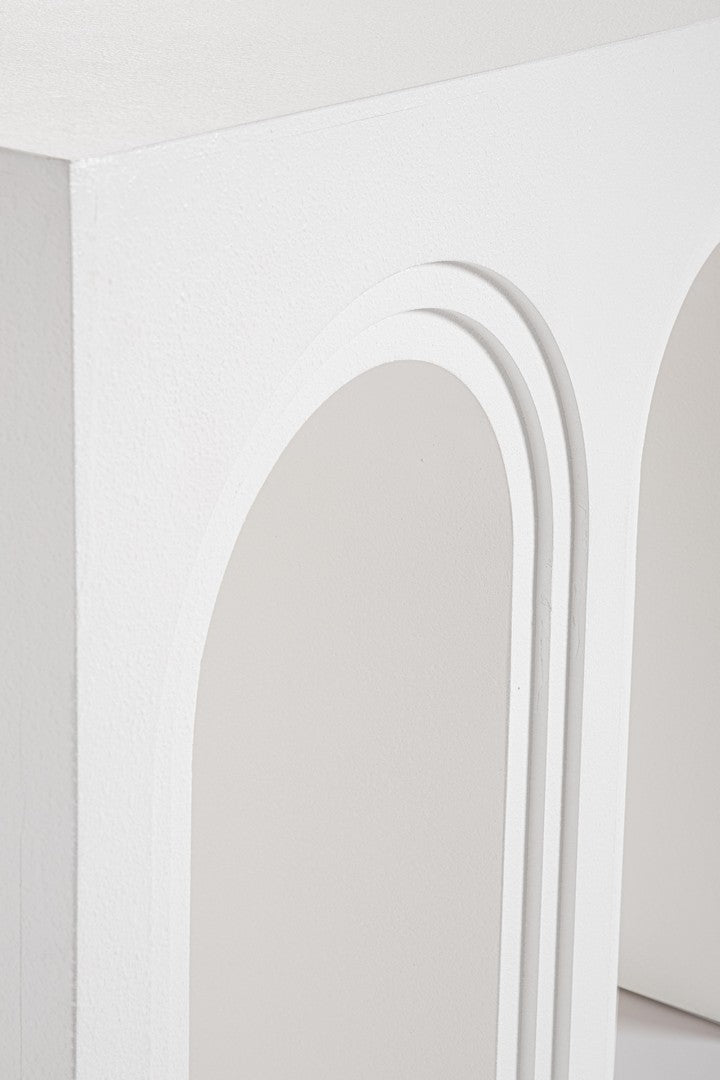 Bizzotto Rhome Κονσόλα Mdf Λευκή 140x40x80 Κωδικός: 0747255