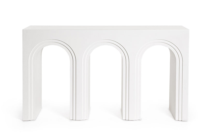 Bizzotto Rhome Κονσόλα Mdf Λευκή 140x40x80 Κωδικός: 0747255