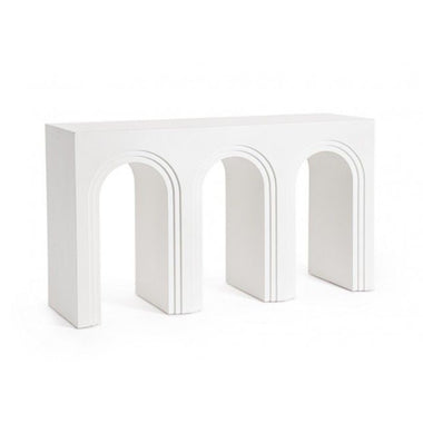 Bizzotto Rhome Κονσόλα Mdf Λευκή 140x40x80 Κωδικός: 0747255