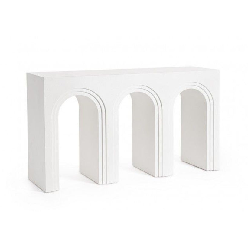 Bizzotto Rhome Κονσόλα Mdf Λευκή 140x40x80 Κωδικός: 0747255