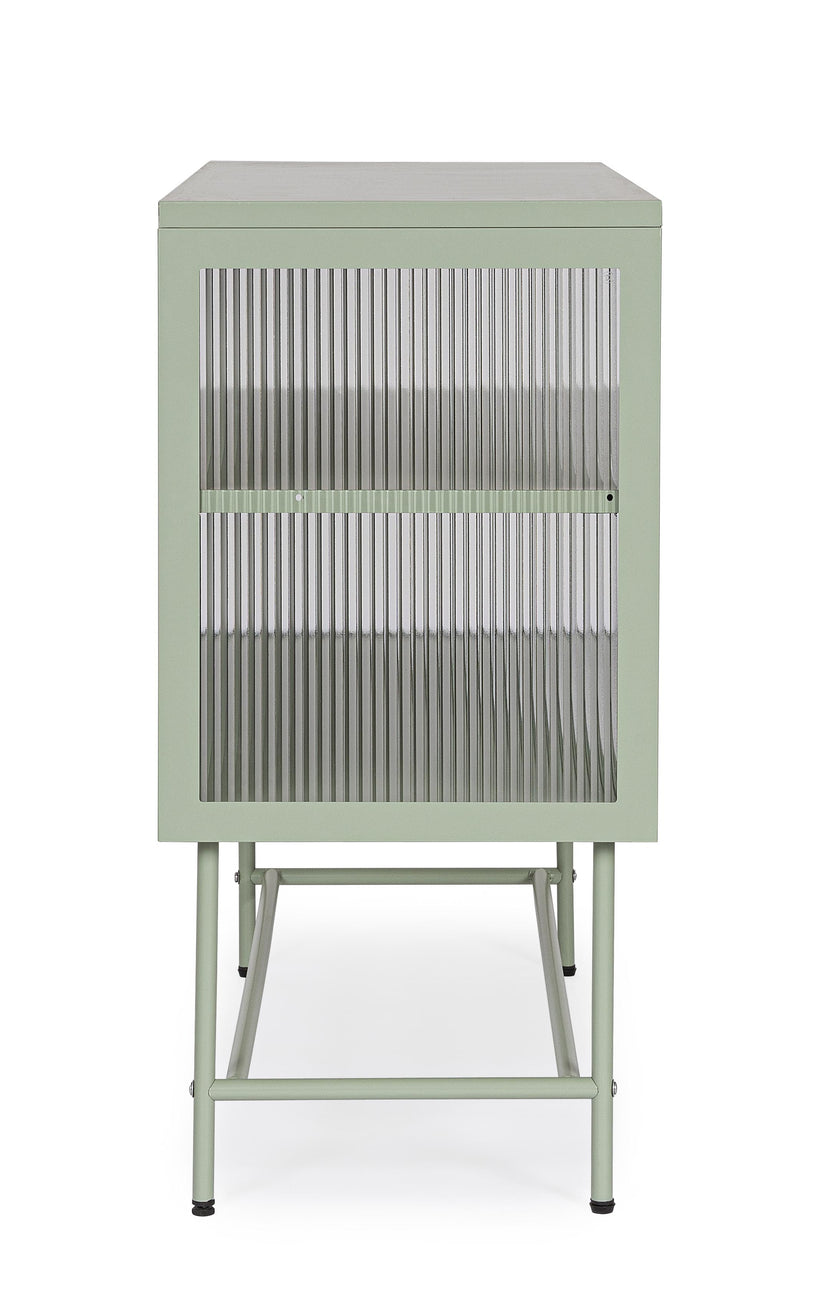 Μπουφές Carey από Μέταλλο 0747292 Πράσινος 110x43cm