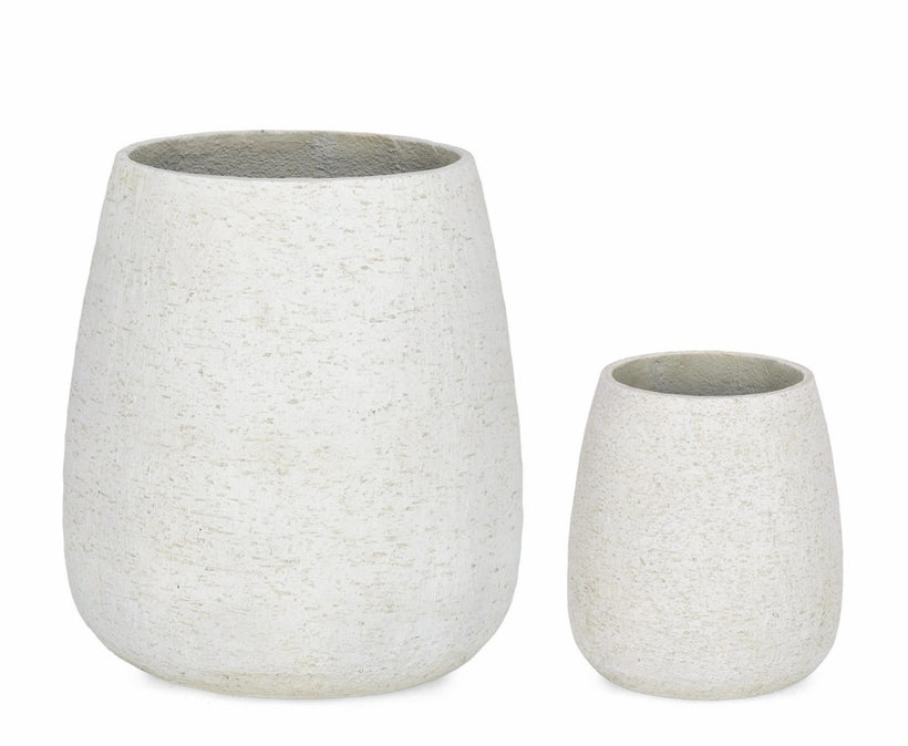 Βizzotto Σετ 2 Κασπώ Emei High Μπεζ – Ø28x30,5cm & Ø46x50cm 0790742