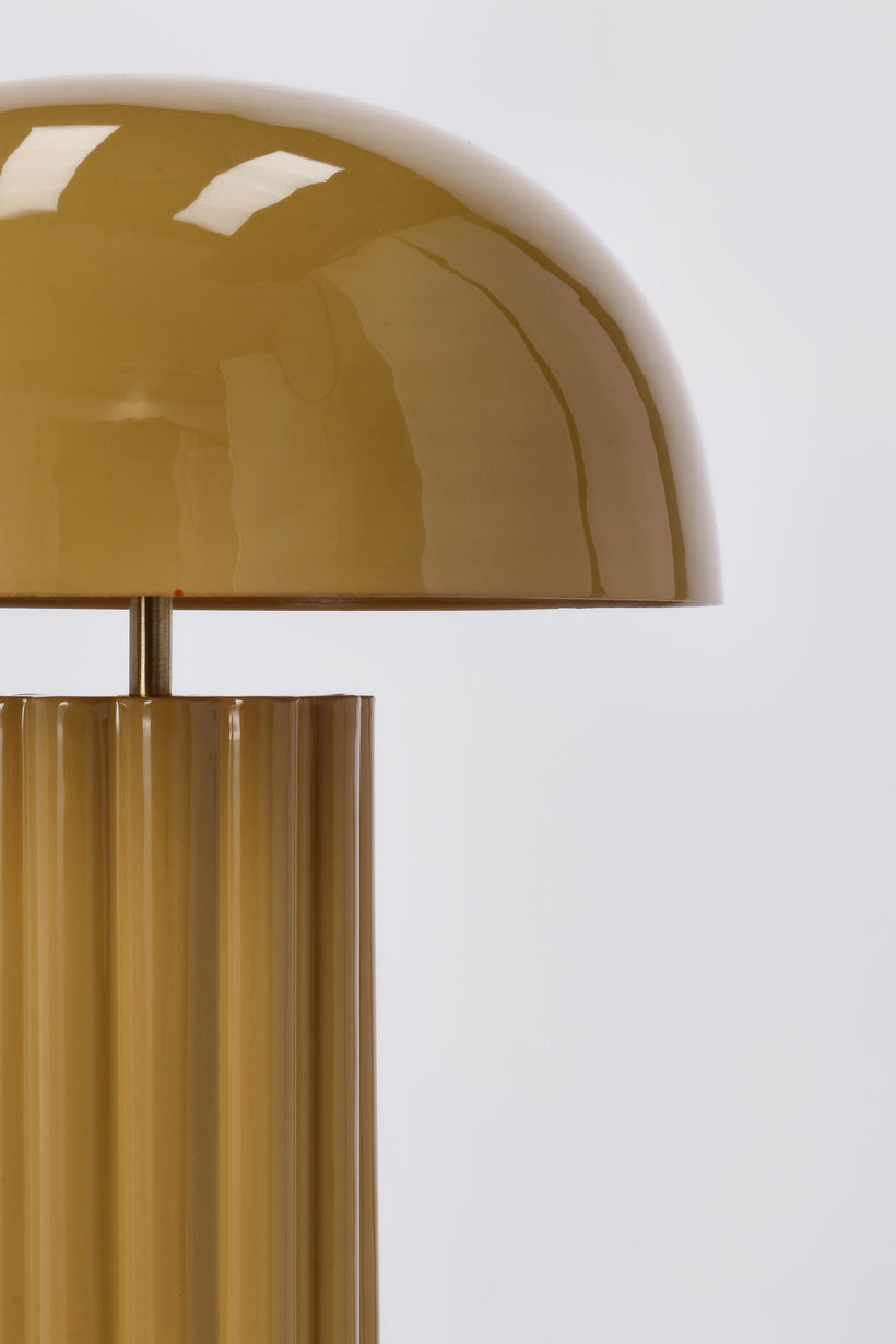 Φωτιστικό Επιτραπέζιο Kaiku Μεταλλικό Κίτρινο 34*34*54κ. Κωδικός : 0826656