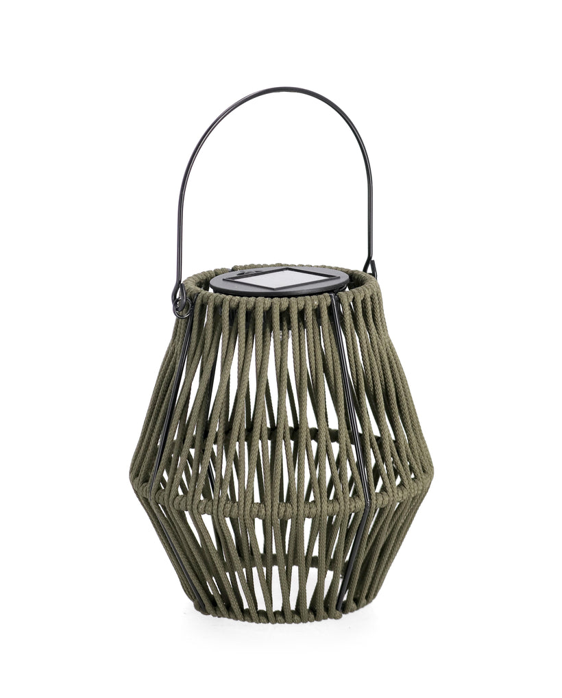 Bizzotto Ηλιακό Φανάρι Κήπου Juny Πράσινο (Ύψος 17cm) 0828277