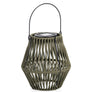 Bizzotto Ηλιακό Φανάρι Κήπου Juny Πράσινο (Ύψος 17cm) 0828277