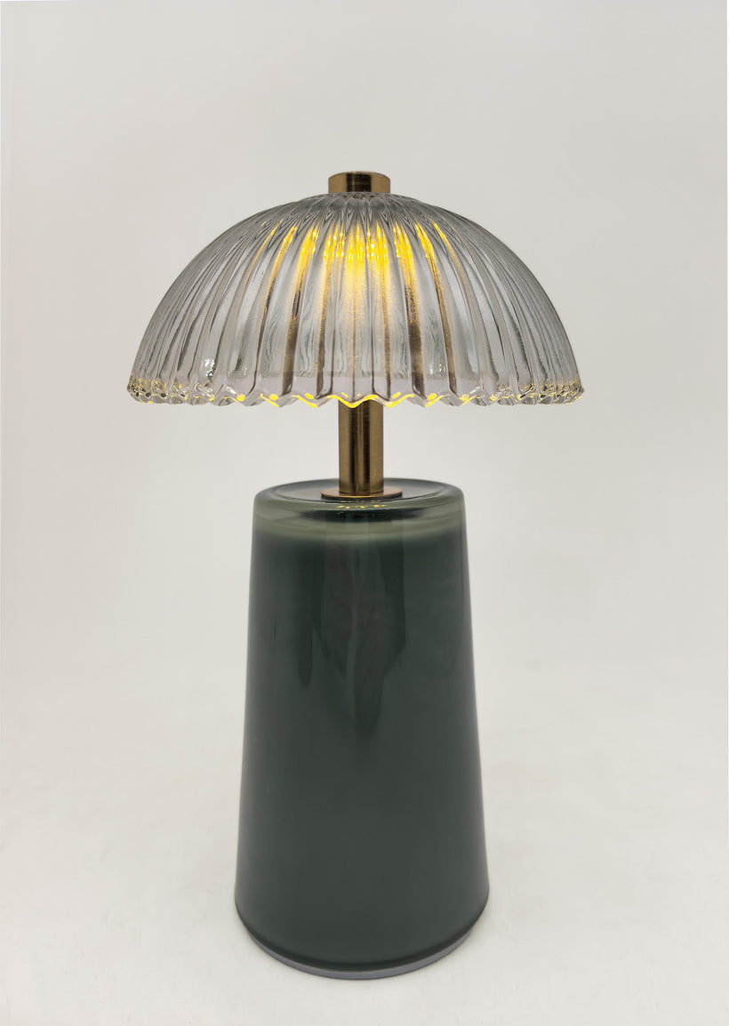 Bizzotto Επιτραπέζιο LED Φωτιστικό Hollywood Πράσινο H17,9cm 0828305